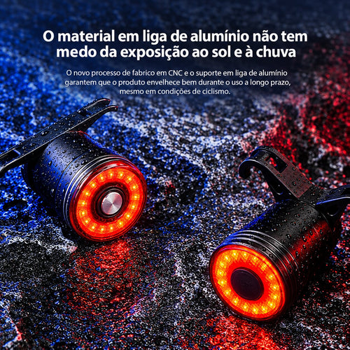 Luz traseira com sensor inteligente